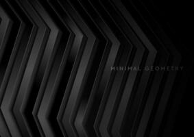 schwarz Streifen abstrakt Technologie geometrisch Hintergrund vektor