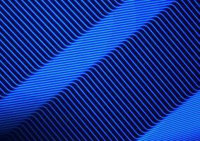 Blau Neon- gebogen Linien abstrakt futuristisch geometrisch Hintergrund vektor