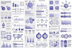 Infografik-Elemente Datenvisualisierung Vektor-Design-Vorlage vektor