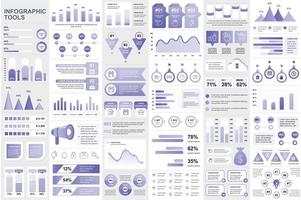 Infografik-Elemente Datenvisualisierung Vektor-Design-Vorlage vektor