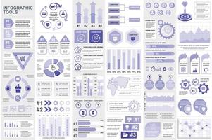 Infografik-Elemente Datenvisualisierung Vektor-Design-Vorlage vektor