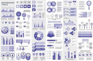 Infografik-Elemente Datenvisualisierung Vektor-Design-Vorlage vektor