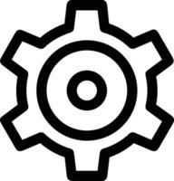 Ausrüstung Rahmen Symbol Symbol Vektor Bild. Illustration von das industriell Rad mechine Mechanismus Design Bild