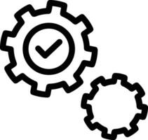 Ausrüstung Rahmen Symbol Symbol Vektor Bild. Illustration von das industriell Rad mechine Mechanismus Design Bild