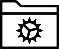 Ausrüstung Rahmen Symbol Symbol Vektor Bild. Illustration von das industriell Rad mechine Mechanismus Design Bild