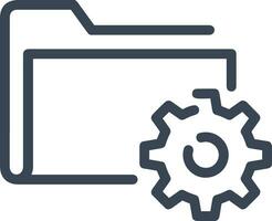 Ausrüstung Rahmen Symbol Symbol Vektor Bild. Illustration von das industriell Rad mechine Mechanismus Design Bild