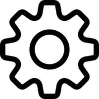 Ausrüstung Rahmen Symbol Symbol Vektor Bild. Illustration von das industriell Rad mechine Mechanismus Design Bild