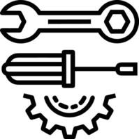 Ausrüstung Rahmen Symbol Symbol Vektor Bild. Illustration von das industriell Rad mechine Mechanismus Design Bild