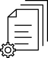 Ausrüstung Rahmen Symbol Symbol Vektor Bild. Illustration von das industriell Rad mechine Mechanismus Design Bild