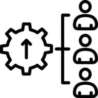 Ausrüstung Rahmen Symbol Symbol Vektor Bild. Illustration von das industriell Rad mechine Mechanismus Design Bild