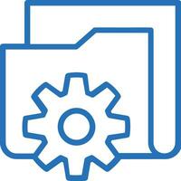 Ausrüstung Rahmen Symbol Symbol Vektor Bild. Illustration von das industriell Rad mechine Mechanismus Design Bild