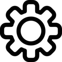 Ausrüstung Rahmen Symbol Symbol Vektor Bild. Illustration von das industriell Rad mechine Mechanismus Design Bild