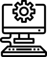 Ausrüstung Rahmen Symbol Symbol Vektor Bild. Illustration von das industriell Rad mechine Mechanismus Design Bild