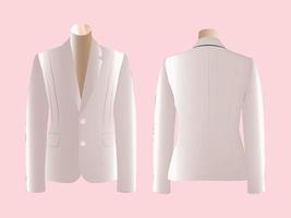 Vektor dekoratives Blazer-Design