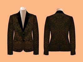 vektor dekorativ blazer design