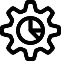 Ausrüstung Rahmen Symbol Symbol Vektor Bild. Illustration von das industriell Rad mechine Mechanismus Design Bild