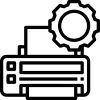 Ausrüstung Rahmen Symbol Symbol Vektor Bild. Illustration von das industriell Rad mechine Mechanismus Design Bild