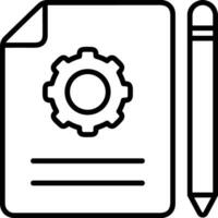 Ausrüstung Rahmen Symbol Symbol Vektor Bild. Illustration von das industriell Rad mechine Mechanismus Design Bild