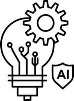 Ausrüstung Rahmen Symbol Symbol Vektor Bild. Illustration von das industriell Rad mechine Mechanismus Design Bild