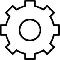 Ausrüstung Rahmen Symbol Symbol Vektor Bild. Illustration von das industriell Rad mechine Mechanismus Design Bild