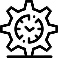 Ausrüstung Rahmen Symbol Symbol Vektor Bild. Illustration von das industriell Rad mechine Mechanismus Design Bild