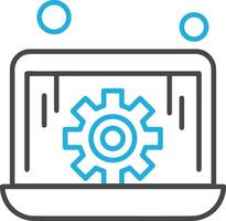 Ausrüstung Rahmen Symbol Symbol Vektor Bild. Illustration von das industriell Rad mechine Mechanismus Design Bild