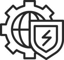 Ausrüstung Rahmen Symbol Symbol Vektor Bild. Illustration von das industriell Rad mechine Mechanismus Design Bild