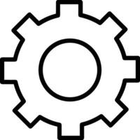 Ausrüstung Rahmen Symbol Symbol Vektor Bild. Illustration von das industriell Rad mechine Mechanismus Design Bild