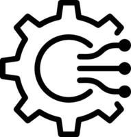 Ausrüstung Rahmen Symbol Symbol Vektor Bild. Illustration von das industriell Rad mechine Mechanismus Design Bild