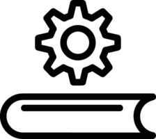 Ausrüstung Rahmen Symbol Symbol Vektor Bild. Illustration von das industriell Rad mechine Mechanismus Design Bild