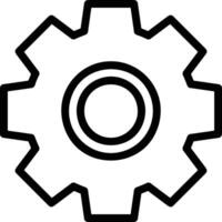 Ausrüstung Rahmen Symbol Symbol Vektor Bild. Illustration von das industriell Rad mechine Mechanismus Design Bild