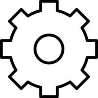 Ausrüstung Rahmen Symbol Symbol Vektor Bild. Illustration von das industriell Rad mechine Mechanismus Design Bild