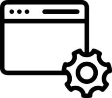 Ausrüstung Rahmen Symbol Symbol Vektor Bild. Illustration von das industriell Rad mechine Mechanismus Design Bild