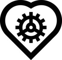 Ausrüstung Rahmen Symbol Symbol Vektor Bild. Illustration von das industriell Rad mechine Mechanismus Design Bild