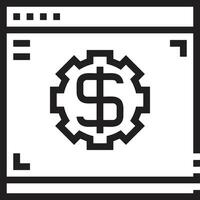 Ausrüstung Rahmen Symbol Symbol Vektor Bild. Illustration von das industriell Rad mechine Mechanismus Design Bild