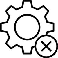 Ausrüstung Rahmen Symbol Symbol Vektor Bild. Illustration von das industriell Rad mechine Mechanismus Design Bild