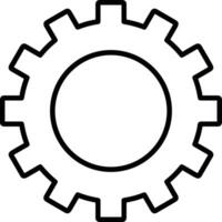 Ausrüstung Rahmen Symbol Symbol Vektor Bild. Illustration von das industriell Rad mechine Mechanismus Design Bild