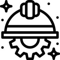 Ausrüstung Rahmen Symbol Symbol Vektor Bild. Illustration von das industriell Rad mechine Mechanismus Design Bild