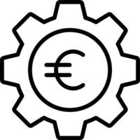 Ausrüstung Rahmen Symbol Symbol Vektor Bild. Illustration von das industriell Rad mechine Mechanismus Design Bild