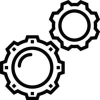 Ausrüstung Rahmen Symbol Symbol Vektor Bild. Illustration von das industriell Rad mechine Mechanismus Design Bild