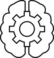 Ausrüstung Rahmen Symbol Symbol Vektor Bild. Illustration von das industriell Rad mechine Mechanismus Design Bild