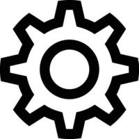 Ausrüstung Rahmen Symbol Symbol Vektor Bild. Illustration von das industriell Rad mechine Mechanismus Design Bild