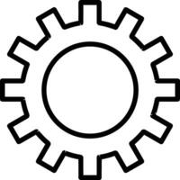 Ausrüstung Rahmen Symbol Symbol Vektor Bild. Illustration von das industriell Rad mechine Mechanismus Design Bild