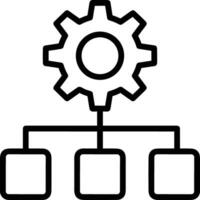 Ausrüstung Rahmen Symbol Symbol Vektor Bild. Illustration von das industriell Rad mechine Mechanismus Design Bild