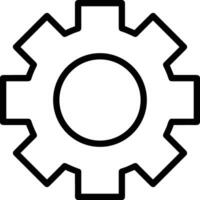 Ausrüstung Rahmen Symbol Symbol Vektor Bild. Illustration von das industriell Rad mechine Mechanismus Design Bild