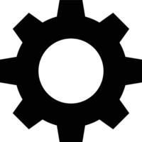 Ausrüstung Rahmen Symbol Symbol Vektor Bild. Illustration von das industriell Rad mechine Mechanismus Design Bild