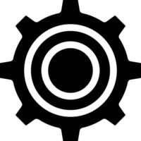 Ausrüstung Rahmen Symbol Symbol Vektor Bild. Illustration von das industriell Rad mechine Mechanismus Design Bild