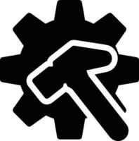 Ausrüstung Rahmen Symbol Symbol Vektor Bild. Illustration von das industriell Rad mechine Mechanismus Design Bild