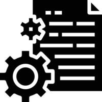 Ausrüstung Rahmen Symbol Symbol Vektor Bild. Illustration von das industriell Rad mechine Mechanismus Design Bild