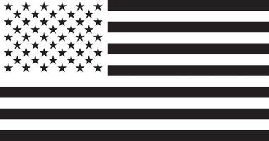 Flagge der Vereinigten Staaten von Amerika vektor